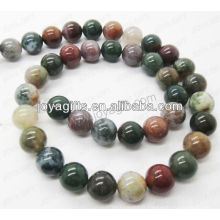 Perles rondes d&#39;agate / 4mm / 6mm / 8mm / 10 / mm / 12mm grade A